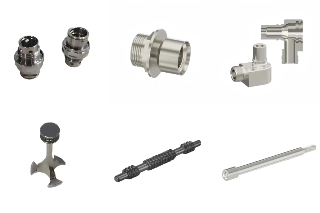 AI server liquid cooling connector components machining