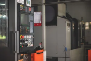 CNC controller system on CNC lathe