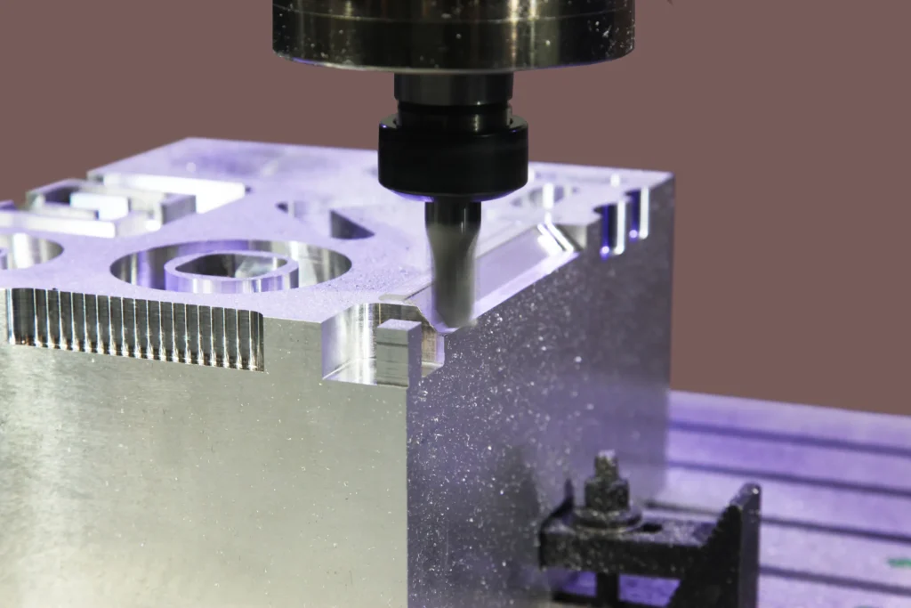 CNC Milling Machine Precision Cutting of Metal
